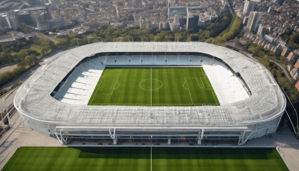 Largeur terrain de foot : dimensions et spécificités pour les joueurs